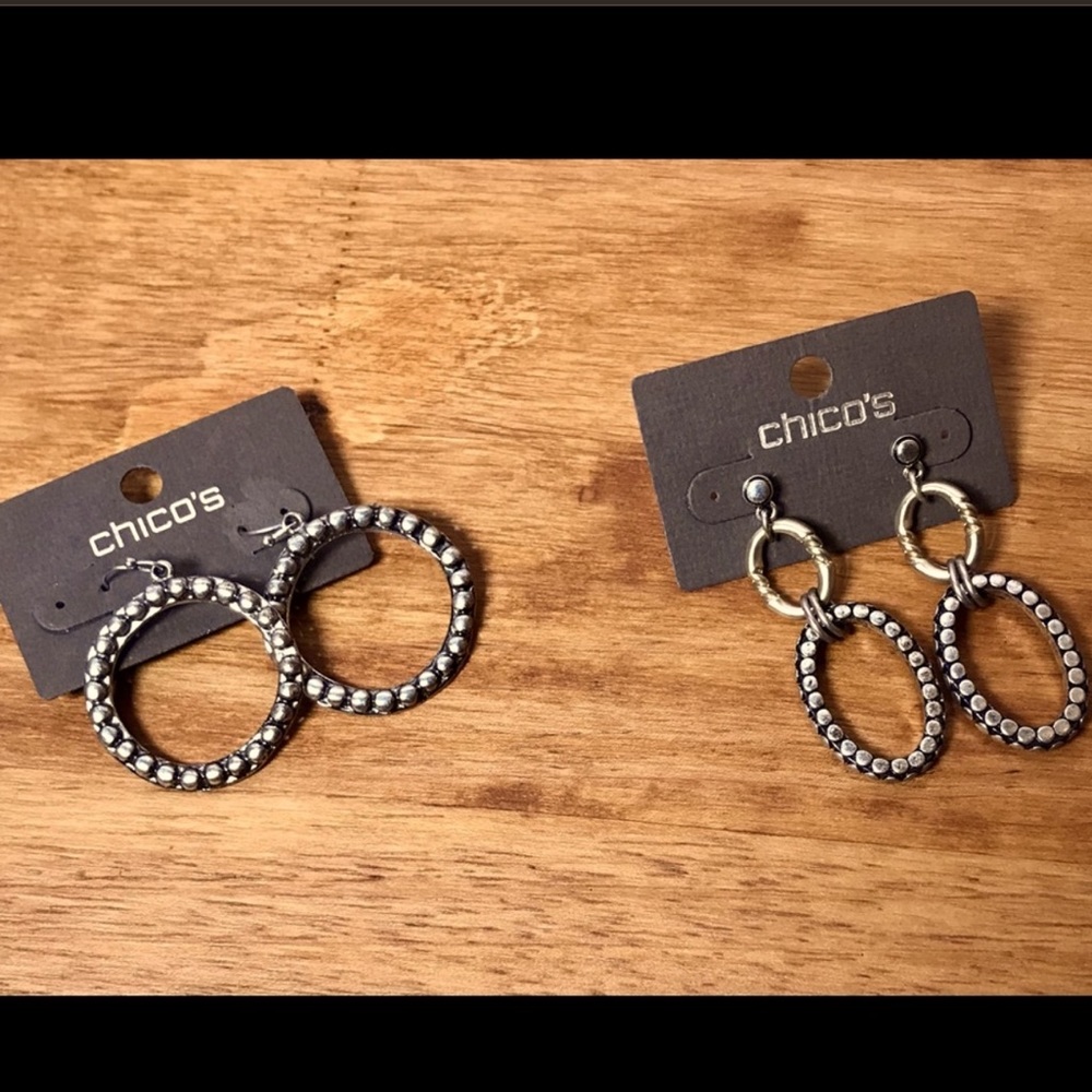 FREE Chico’s Earrings, 2 sets! WITH A BUNDLE PURCHASE 🛍
